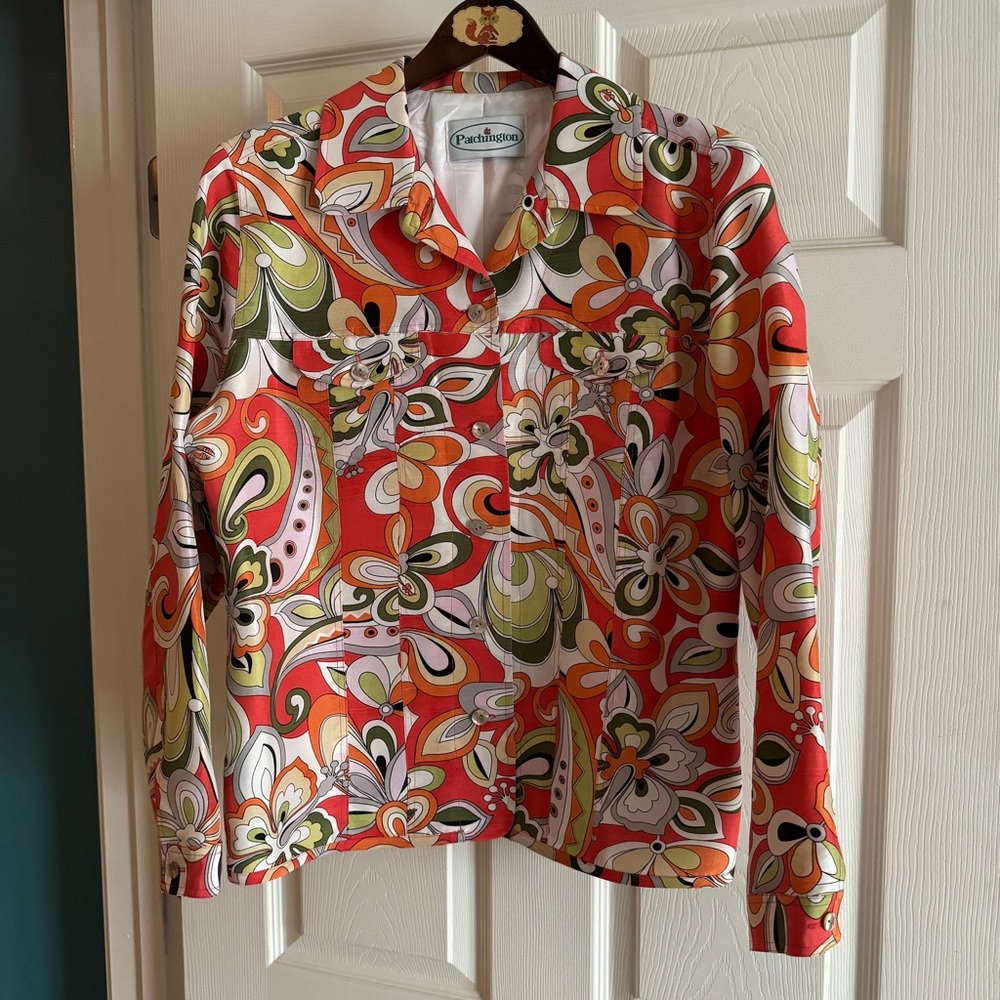 Patchington Silk Jacket Medium - image 1